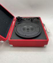 Load image into Gallery viewer, Crosley CR8005D-RE Red Portable Turntable Record Player w/ Case Not Tested