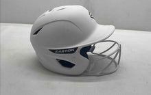 Load image into Gallery viewer, Easton White Cushioned T-Ball Sports Batting Helmet With Face Guard Size Small