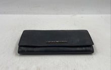 Load image into Gallery viewer, Authentic Emporio Armani Womens Brown Leather Card Holder Clutch Wallet Worn