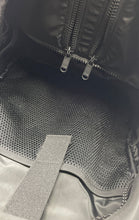 Load image into Gallery viewer, Dagne Dover Bally Sport Mens Black Adjustable Shoulder Strap Zip Pocket Backpack