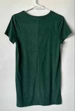 Load image into Gallery viewer, Forever 21 Womens Green Short Sleeve Round Neck Pullover T-Shirt Dress Size S