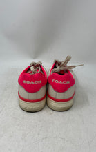 Load image into Gallery viewer, Coach Womens Lowline G5040 Beige Pink Leather Lace-Up Sneakers Shoes Size 7B