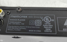 Load image into Gallery viewer, Memorex MVD2047 Black Compact Progressive Scan HDMI CD DVD Player No Tested