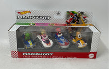 Load image into Gallery viewer, Hot Wheels GWB36 JDL94 Diecast Mario Kart 4-Pack Racing Toys Sealed
