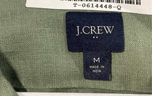 Load image into Gallery viewer, J.Crew Mens Green Slim Fit Collared Long Sleeve Button-Up Shirt Size M