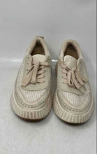 Load image into Gallery viewer, Dolce Vita Womens Denae Beige Low Top Lace-Up Platform Sneakers Shoes Size 7M