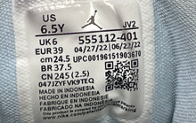Load image into Gallery viewer, Nike Kids Air Jordan 1 Mid 555112-401 Blue Black White Sneaker Shoes Size 6.5Y