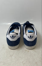 Load image into Gallery viewer, Adidas Mens Gazelle IG6212 Navy Blue White Low Top Sneaker Shoes Size 11.5