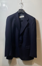 Load image into Gallery viewer, Borghese Mens Blue Long Sleeve Single-Breasted Notch Three Button Blazer 52