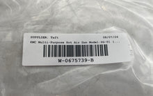 Load image into Gallery viewer, KMC Model SG-01 Black 2 Temp Settings 1400W Multi-Purpose Heat Gun Not Tested