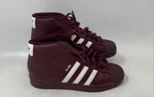 Load image into Gallery viewer, Adidas Mens Pro Model J B39374 Burgundy Lace-Up Sneakers Shoes Size 5.5
