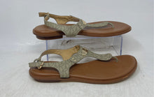 Load image into Gallery viewer, Michael Kors Womens Brown Gray Signature Print Flat Thong Sandals Size 9.5M