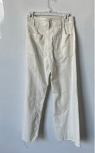 Load image into Gallery viewer, Zara Womens White Denim Stretch Pockets Straight Leg Jeans Size 6