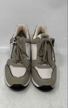 Load image into Gallery viewer, DKNY Womens Kaden Beige Brown Round Toe Lace-Up Wedge Sneakers Shoes Size 8 M
