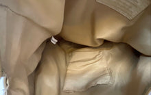 Load image into Gallery viewer, Relic Womens Light Brown Croc Embossed Faux Leather Heart Charm Shoulder Bag