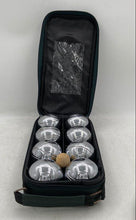 Load image into Gallery viewer, Set Of 8 Pcs MGM French Sport Boules Silver Bocce Balls Game With Case