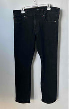 Load image into Gallery viewer, True Religion Mens Black Dark Wash Pockets Denim Straight Leg Jeans Size 36