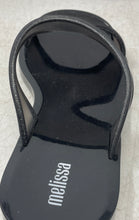 Load image into Gallery viewer, Melissa Womens Bikini Black Glitter Open Toe Slip-On Slide Sandals Size 7