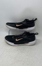 Load image into Gallery viewer, Nike Womens Court Zoom NXT Black Low Top Lace-Up Sneaker Shoes Size 9.5