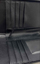Load image into Gallery viewer, Giani Bernini Womens Black Softy Leather Tech Card Slot Crossbody Bag Size Small