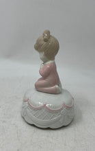 Load image into Gallery viewer, San Francisco Music Box Company Ceramic Decorative Girl Praying Figure Music Box
