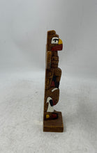 Load image into Gallery viewer, Collectible Totem Owl Pearlite Stone Indian Figurine Home Decor Pole