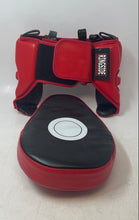 Load image into Gallery viewer, Lot Of 3 Pcs Ringside Unisex Red Hook & Loop Training Boxing Sparring Set