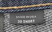 Load image into Gallery viewer, Authentic Armani Exchange Mens Blue Denim Straight Leg Jeans Size 30 Short