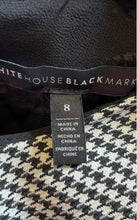 Load image into Gallery viewer, White House Black Market Womens Black White Houndstooth Print Tank Top Size 8