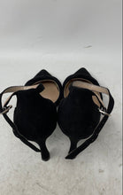 Load image into Gallery viewer, Kelly & Katie Womens Emagray Black Leather Buckle Ankle Strap Heels Size 7