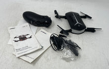 Load image into Gallery viewer, JJRC Mini Baby Elfie Black Foldable RC Quadcopter Drone W/ Accessories Untested