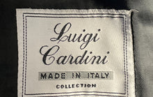 Load image into Gallery viewer, Luigi Cardini Mens Gray Wool Long Sleeve Notch Lapel Three-Button Blazer Size 52