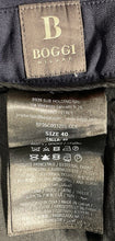 Load image into Gallery viewer, Boggi Milano Mens Dark Blue Flat Front Pockets Straight Leg Dress Pants Size 40