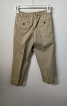 Load image into Gallery viewer, Brooks Brothers Boys Khaki Cotton Pleated Front Straight Leg Dress Pants Size 4