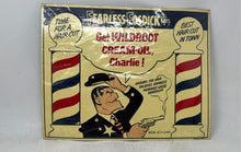Load image into Gallery viewer, Desperate Sign Co. Fearless Fosdick Get Wildroot Cream-Oil Charlie Tin Sign