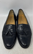 Load image into Gallery viewer, Johnston & Murphy Mens Black Tassel Round Toe Slip-On Loafer Shoes Size 13M