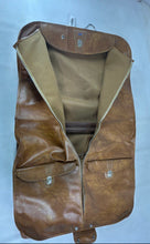 Load image into Gallery viewer, American Tourister Brown Leather Full-Zip Luggage Garment Carry On Suit Bag