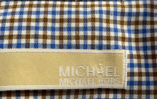 Load image into Gallery viewer, Michael Kors Mens Multicolor Plaid Long Sleeve Dress Shirt Size XL 17 34/35