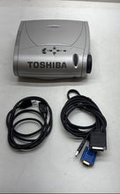 Load image into Gallery viewer, Toshiba TDP-S2V Gray SVGA Portable 1300 Lumens DLP Projector Not Tested