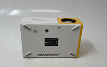 Load image into Gallery viewer, Yellow White LED LCD Home Theater Portable Compact Mini Projector Not Tested