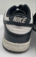 Load image into Gallery viewer, Nike Boys Dunk Low CW1590-100 White Black Lace-Up Low Top Sneaker Shoes Size 6Y