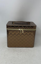 Load image into Gallery viewer, Travel Wardrobe Ultimate All-In-One Cosmetic Makeup Kit In Brown Case