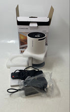 Load image into Gallery viewer, Magcubic White Portable Multimedia Projector With Accessories In Box Not Tested