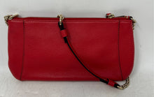 Load image into Gallery viewer, Kate Spade New York Womens Byrd Wellesley Red Pebbled Leather Shoulder Purse