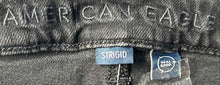 Load image into Gallery viewer, American Eagle Outfitters Womens Black Distressed Skinny Jeans Size 000 Short