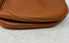 Load image into Gallery viewer, Fossil Womens Brown Leather Inner Pocket Adjustable Strap Crossbody Bag