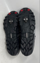 Load image into Gallery viewer, Shimano Mens M076 SPD Black Adjustable Hook & Loop Cycling Shoes Size 11.2