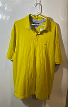 Load image into Gallery viewer, Tommy Hilfiger Mens Yellow Cotton Short Sleeve Classic Fit Polo Shirt Size XXL