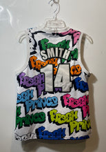Load image into Gallery viewer, Headgear Classics Mens White Multicolor The Fresh Prince Of Bel Air Jersey Sz L