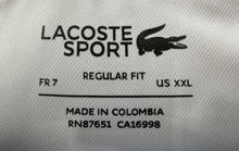 Load image into Gallery viewer, Lacoste Mens Light Pink Regular Fit Collared Golf Polo Shirt Size 2XL